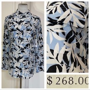 NWT! Equipment Slim Signature Silk Top